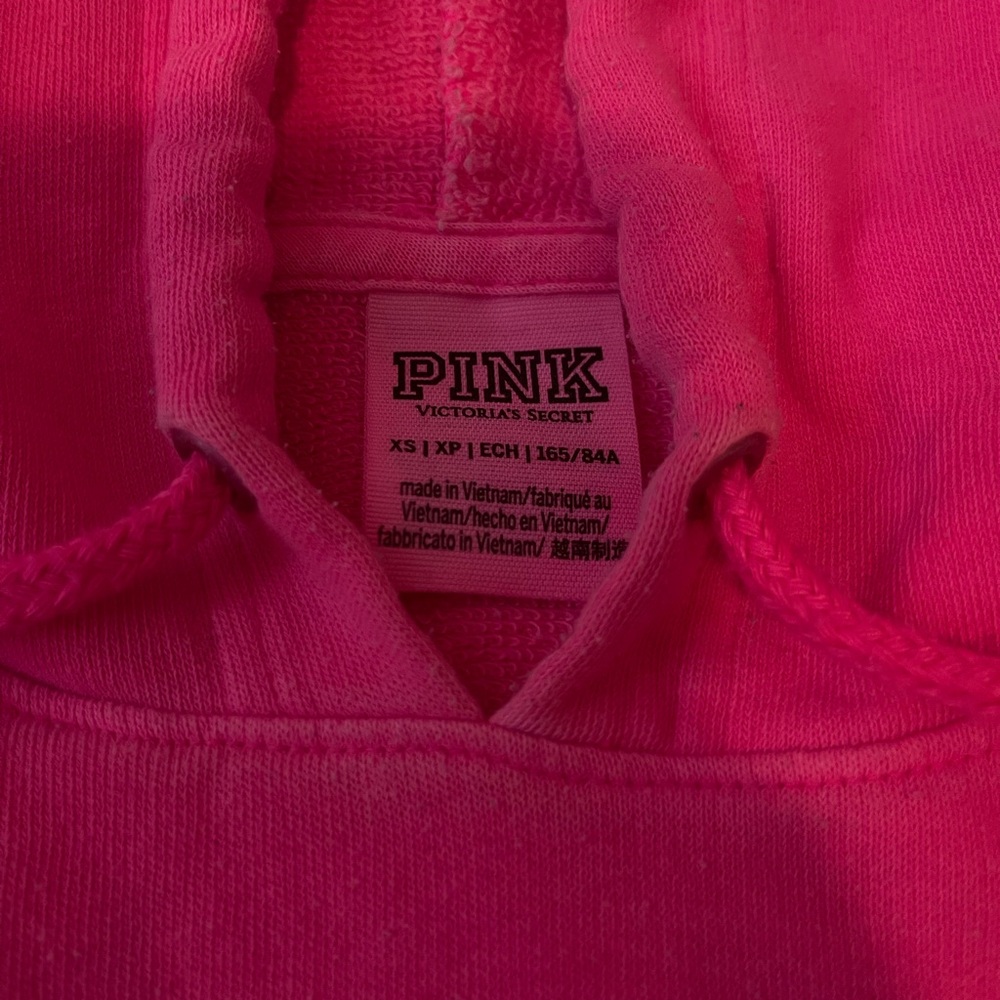 Victoria's Secret Pink Cropped Hoodie